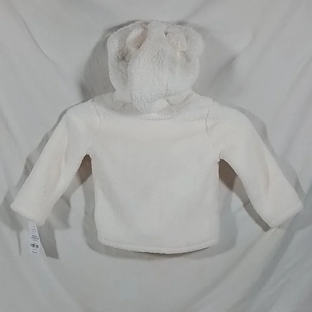 Baby Carter's Zip-Up Sherpa Cardigan - Cream - 24 Months - NWT - SEE NOTES - Picture 2 of 3
